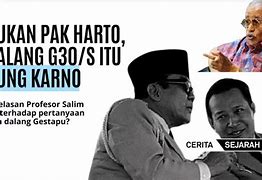 Dalang G30S Pki Adalah